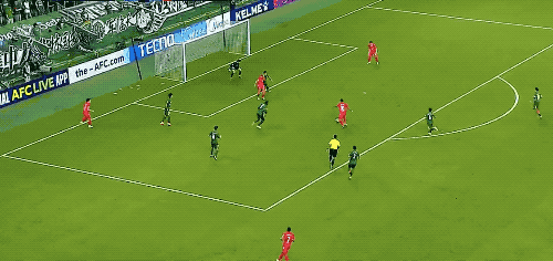 门击中门柱, 张稀哲不停